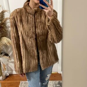 Vintage authentic mink coat